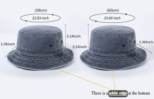 Comfortable Nylon Fabric Bucket Cap